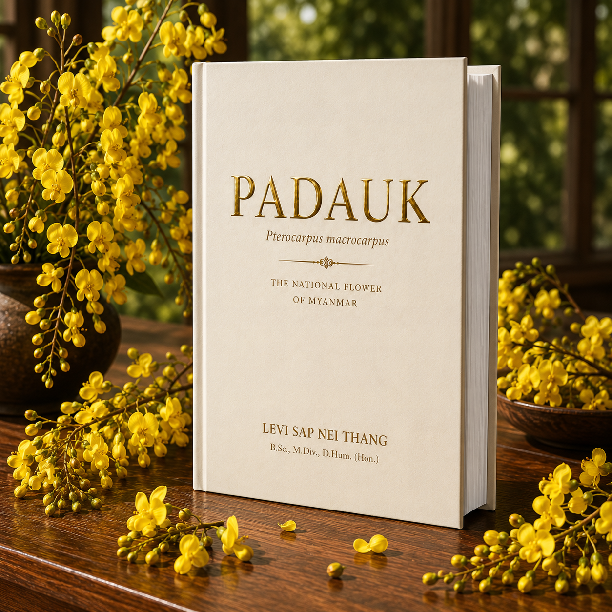 Padauk The National Folwer of Myanmar by Levi Sap Nei Thang