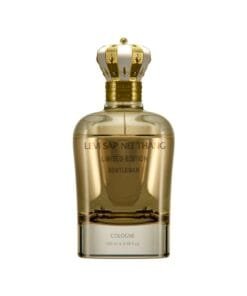 LEVI SAP NEI THANG LIMITED EDITION GENTLEMAN 2021 in gold color bottle with a royal crown cap