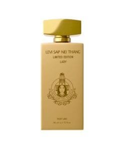 LEVI SAP NEI THANG LIMITED EDITION LADY 2021 gold color bottle and cap