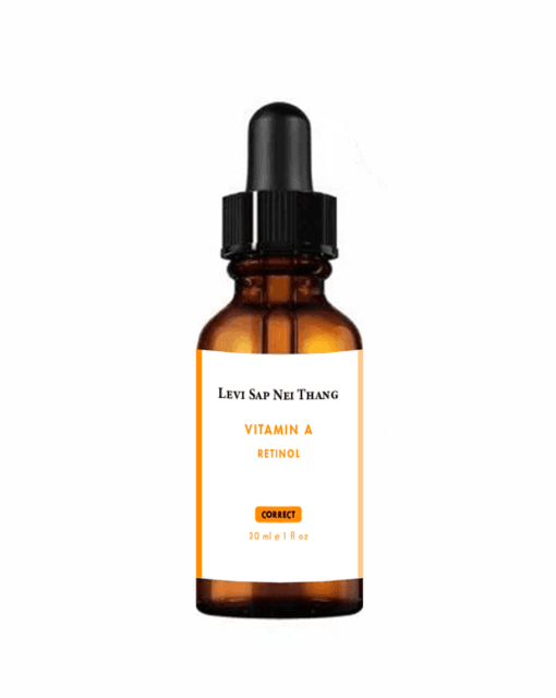 Levi Sap Nei Thang Vitamin A Retinol Serum In Dropper bottle Amber color