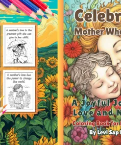 Alternative view of Celebrating A Mother Who Inspired Children Coloring Book